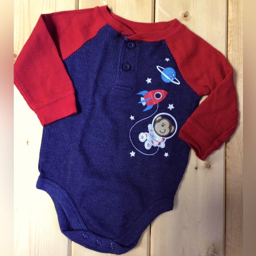 Garanimals long sleeve onesie.